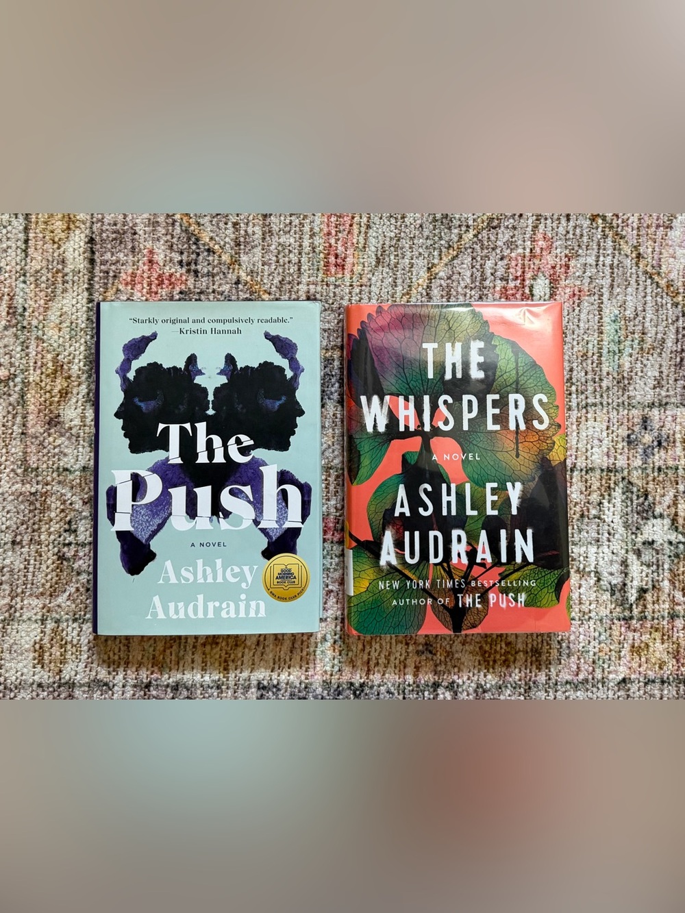 Two Ashley Audrain Books. The Whispers and The Push 📚
